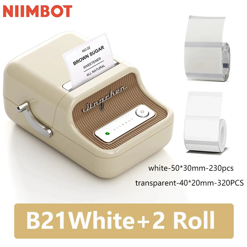 Portable Thermal Label Printer