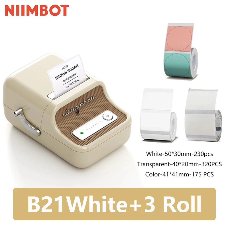 Portable Thermal Label Printer