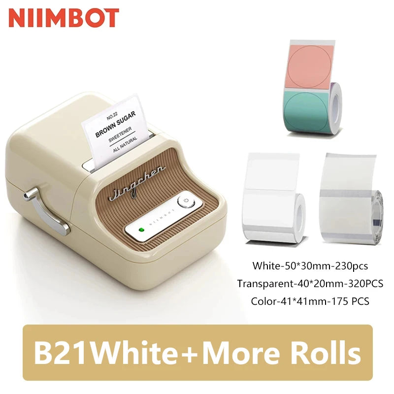 Portable Thermal Label Printer
