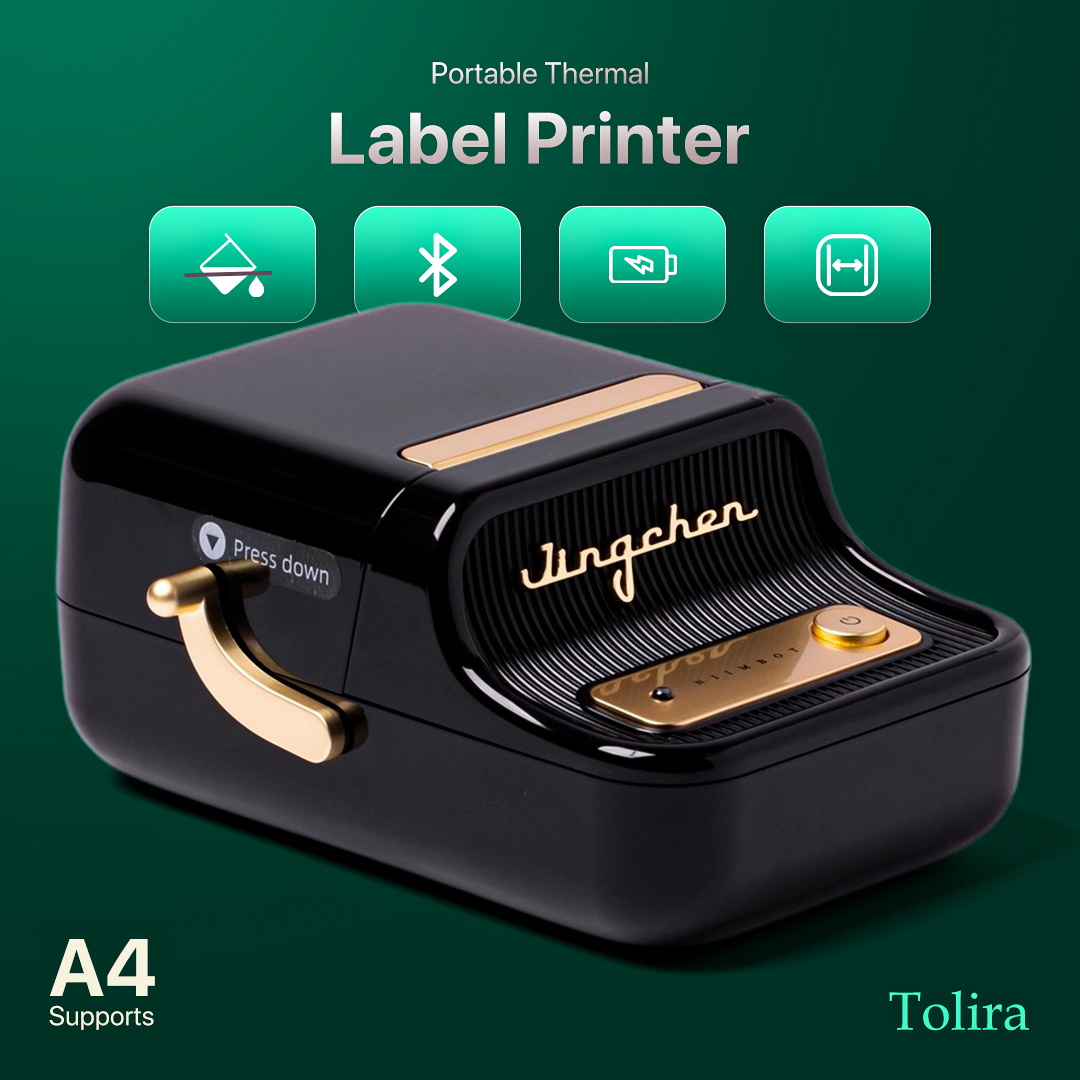 Portable Thermal Label Printer