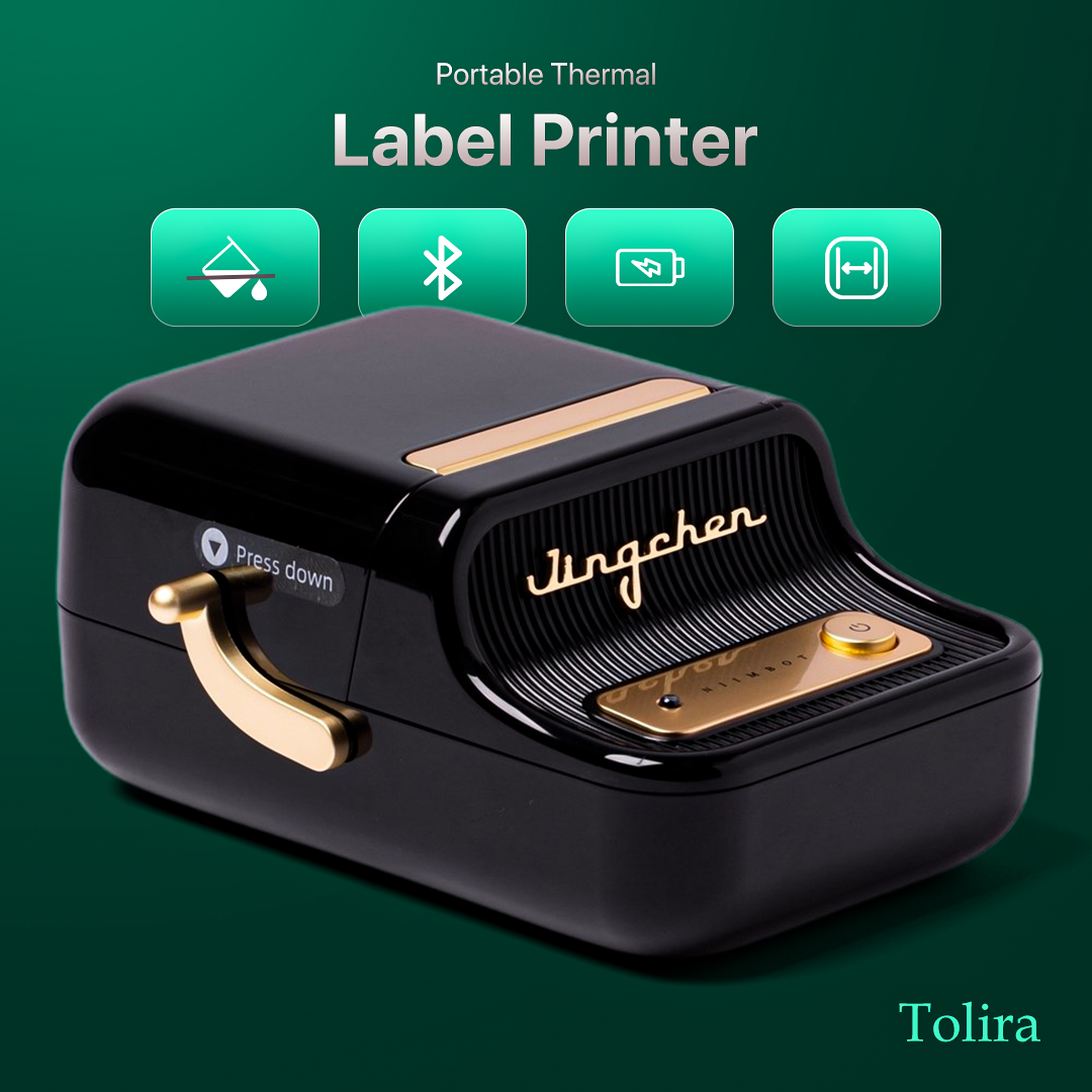 Portable Thermal Label Printer